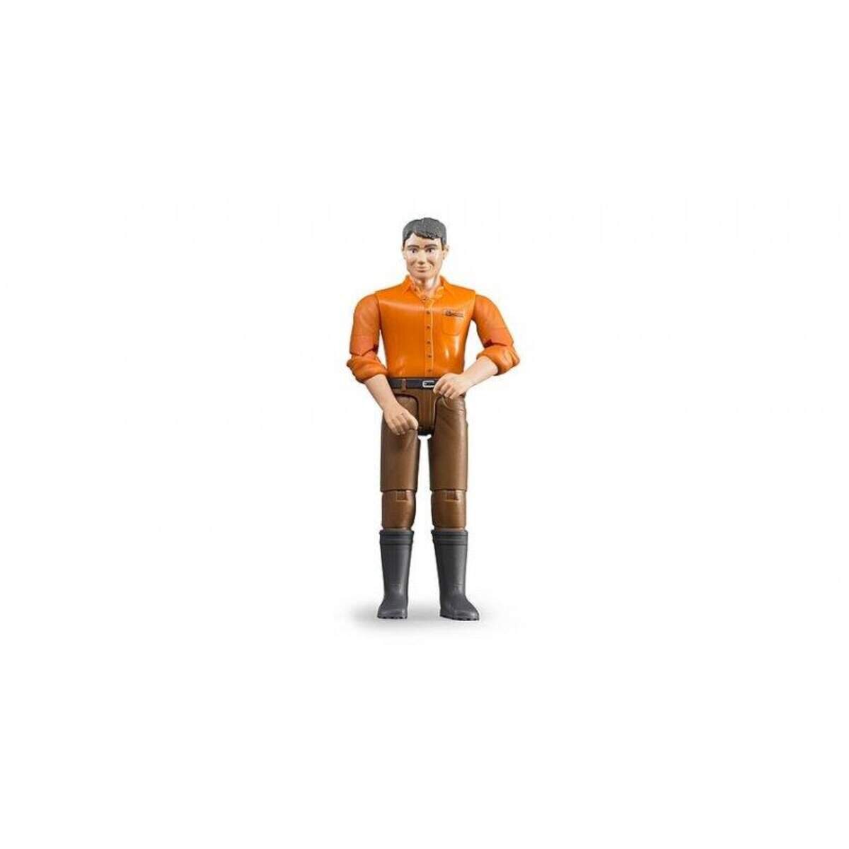 BRUDER® 60007 Figur MANn Helle Haut+Hose Braun