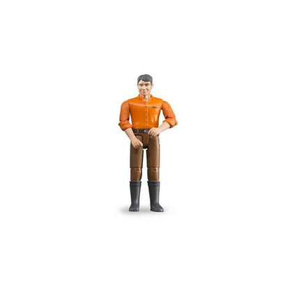 BRUDER® 60007 Figur MANn Helle Haut+Hose Braun