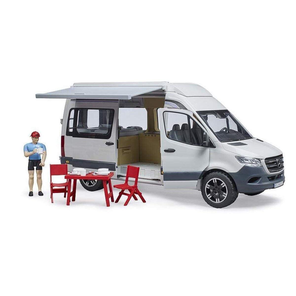 BRUDER® 02672 MB Sprinter Camper mit Fahrer Profi-Serie