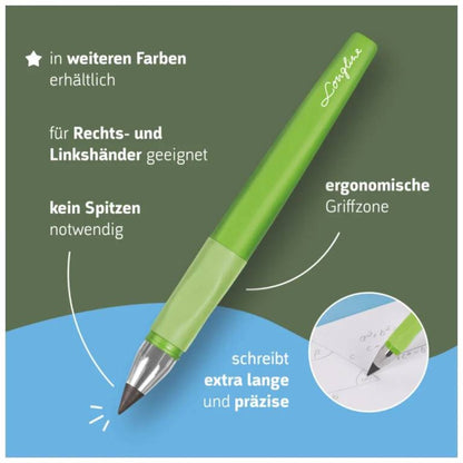 BRUNNEN Bleistift REMOVE Longline Colour Code H kiwi grün