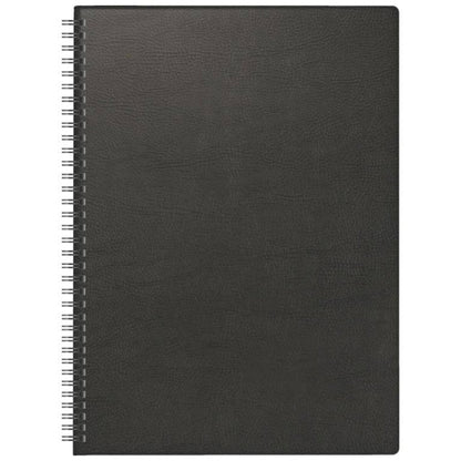 BRUNNEN Buchkalender Jahr 2026 A4 Kunststoff schwarz 144 Seiten Mod. 781