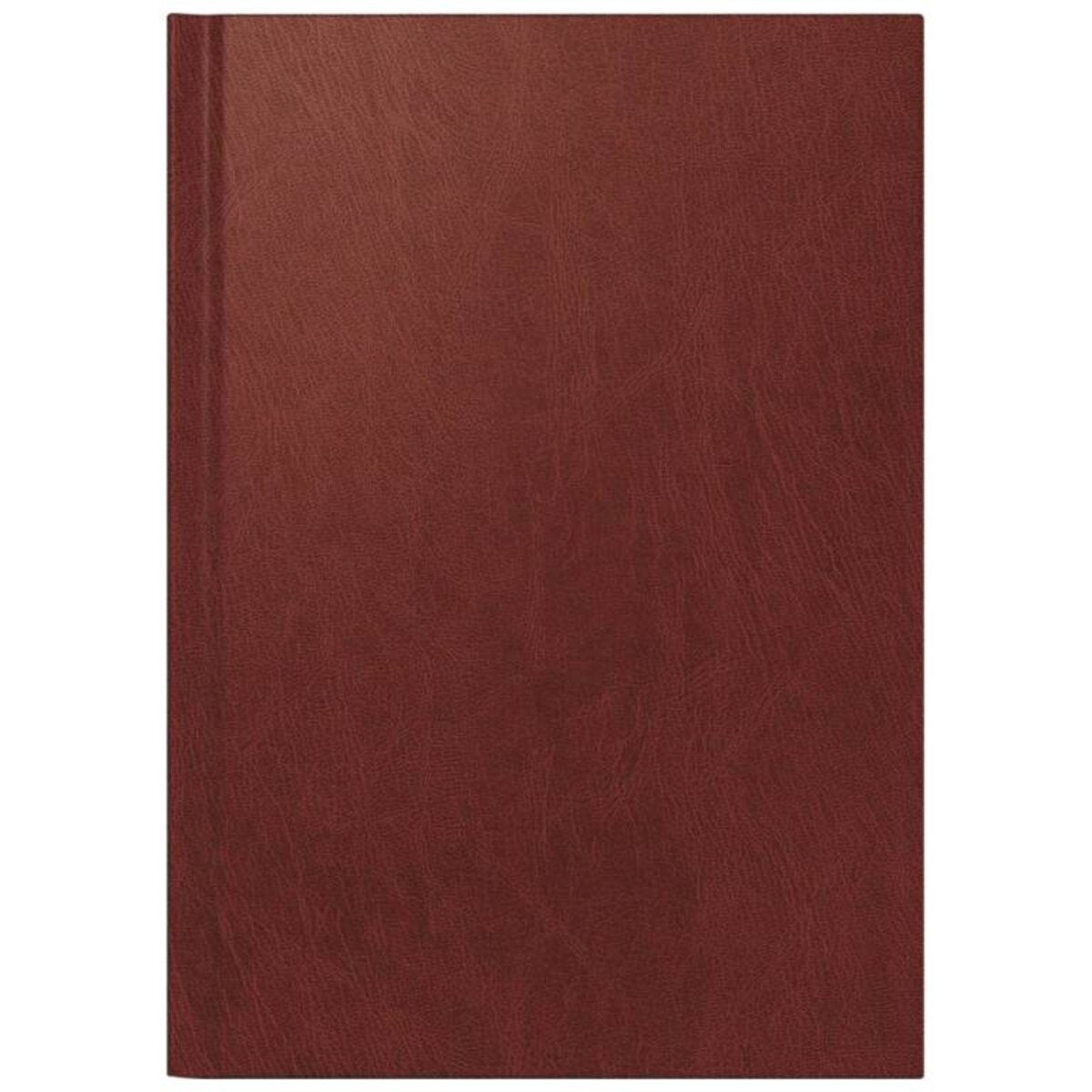 BRUNNEN Buchkalender Jahr 2026 A5, Kunststoff weinrot 145 x 206 mm Mod. 795