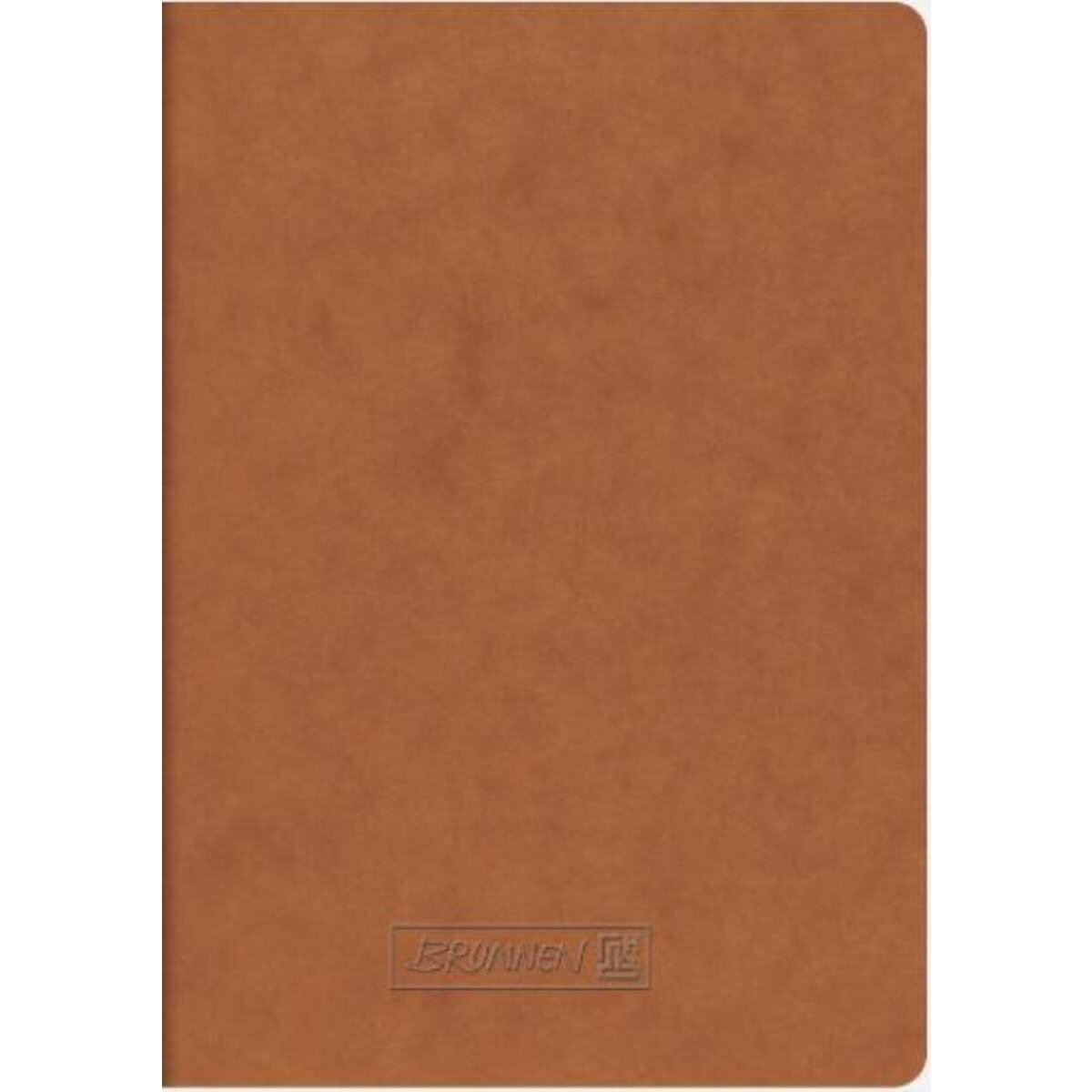 BRUNNEN Heft A5 40Bl unlin Premiumpap braun
