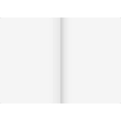 BRUNNEN Heft A5 40Bl unliniert, Premiumpappe, schwarz