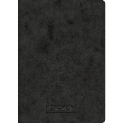 BRUNNEN Heft FACT!plus A6 liniert schwarz