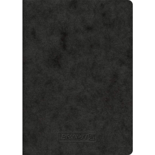 BRUNNEN Heft FACT!plus A6 liniert schwarz