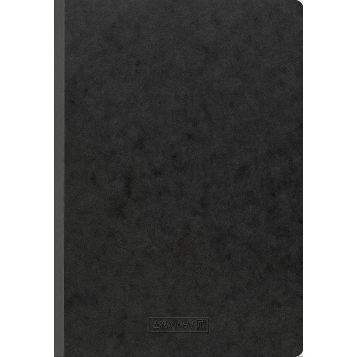 BRUNNEN Kladde A4 dotted 96Bl 90g Premium schwarz