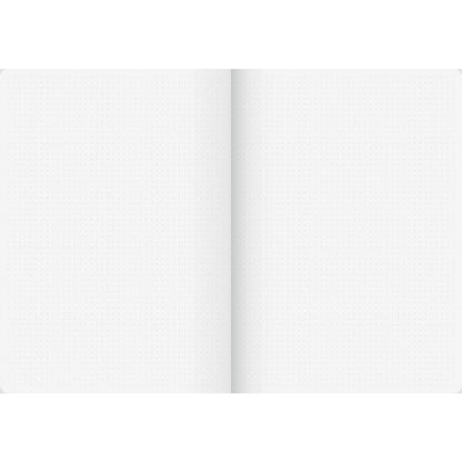 BRUNNEN Kladde A4 dotted 96Bl 90g Premium braun