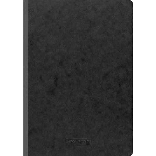 BRUNNEN Kladde A4 unlin 96Bl 90g Premium schwarz