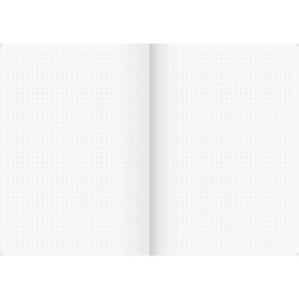 BRUNNEN Kladde A5 dot 96Bl 90g Premium schwarz