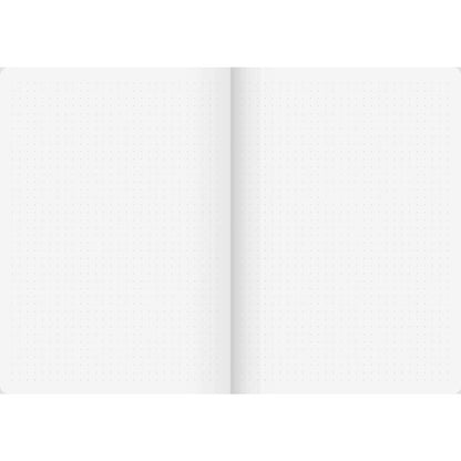 BRUNNEN Kladde A5 dot 96Bl 90g Premium schwarz