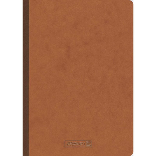 BRUNNEN Kladde A5 dotted 96Bl 90g Premium braun