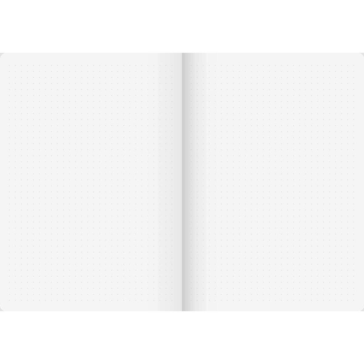 BRUNNEN Kladde A5 dotted 96Bl 90g Premium braun