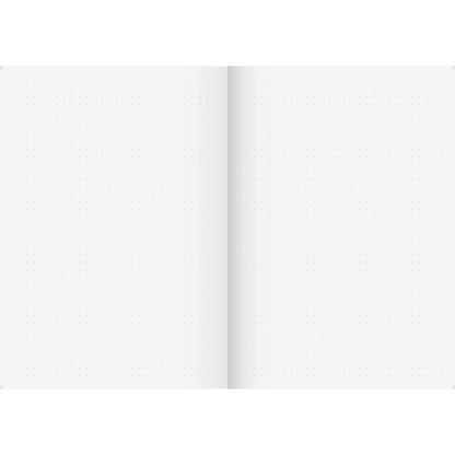 BRUNNEN Kladde A5 dotted 96Bl 90g Premium braun