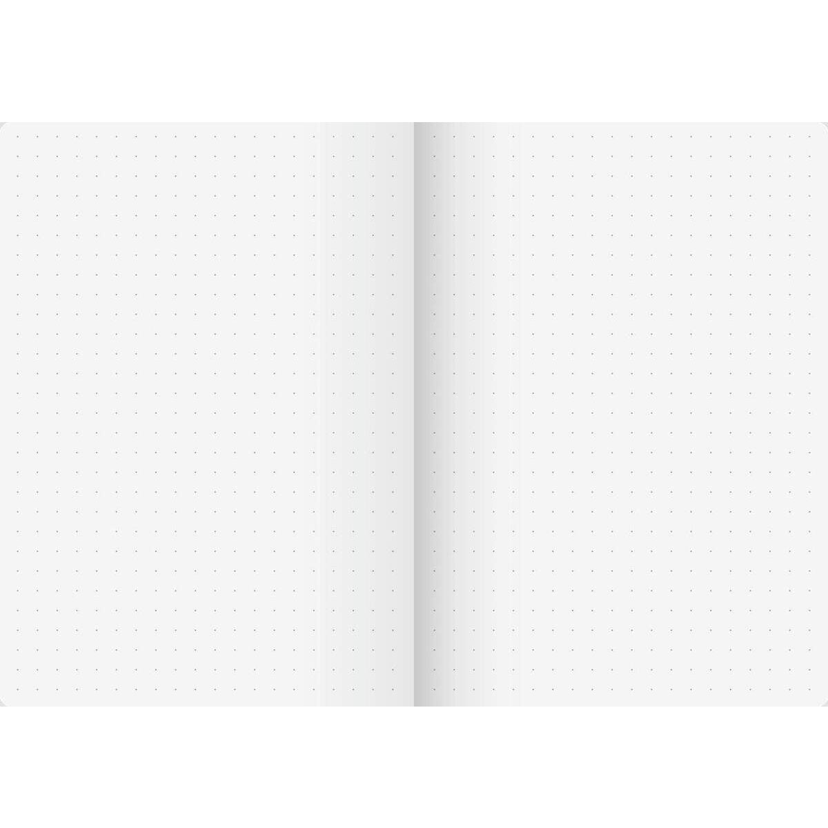 BRUNNEN Kladde A6 dotted 96Bl 90g Premium braun