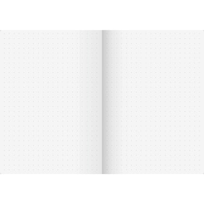 BRUNNEN Kladde A6 dotted 96Bl 90g Premium braun