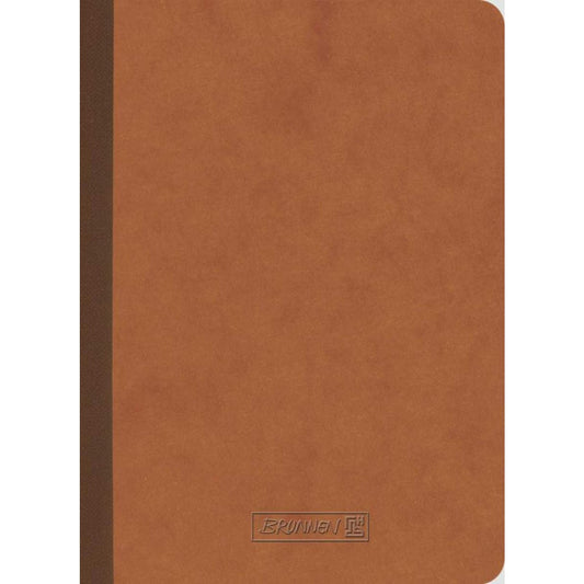 BRUNNEN Kladde A6 unliniert 96Bl 90g Premium braun