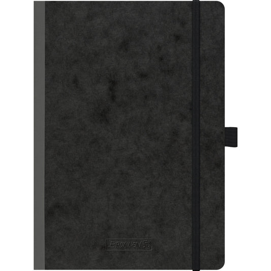 BRUNNEN Kladde FACT!plus A5 kariert schwarz