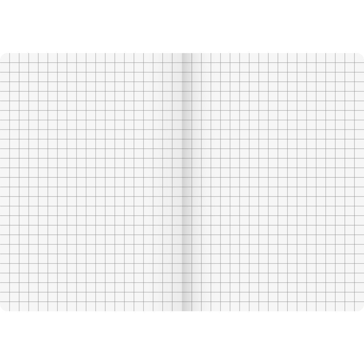 BRUNNEN Kladde FACT!plus A5 kariert schwarz