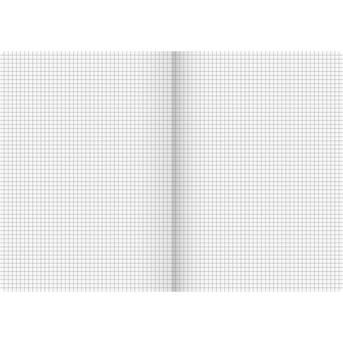 BRUNNEN Schulheft Young Vivendi rot A4, kariert, Liniatur 22, 16 Blatt