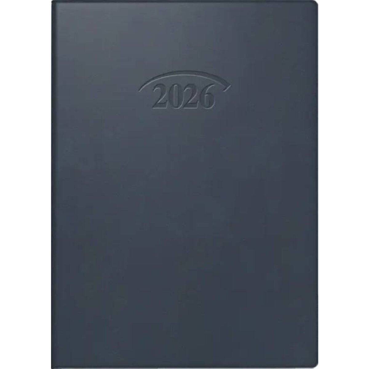 BRUNNEN Taschenkalender 100 × 140 mm Jahr 2026 A6 dunkelblau Mod. 736
