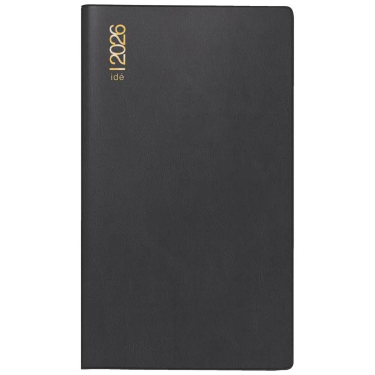 BRUNNEN Taschenkalender Jahr 2026 A6 Kunststoff schwarz Mod. TM 15