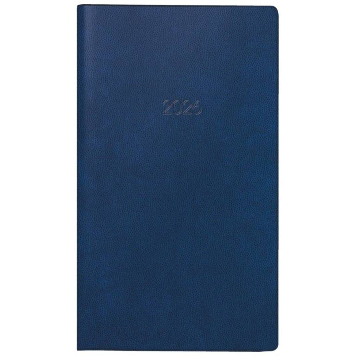 BRUNNEN Taschenkalender Jahr 2026 A6 schwarz Kunststoff Mod. 746