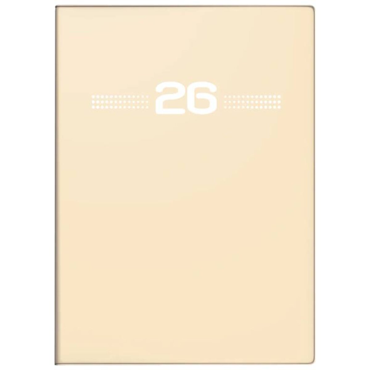 BRUNNEN Taschenkalender Jahr 2026 A6 Kunststoff sand Mod. perfect/Technik I