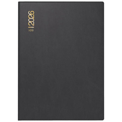 BRUNNEN Taschenkalender Jahr 2026 A6 Kunststoff schwarz Mod. perfect Technik I