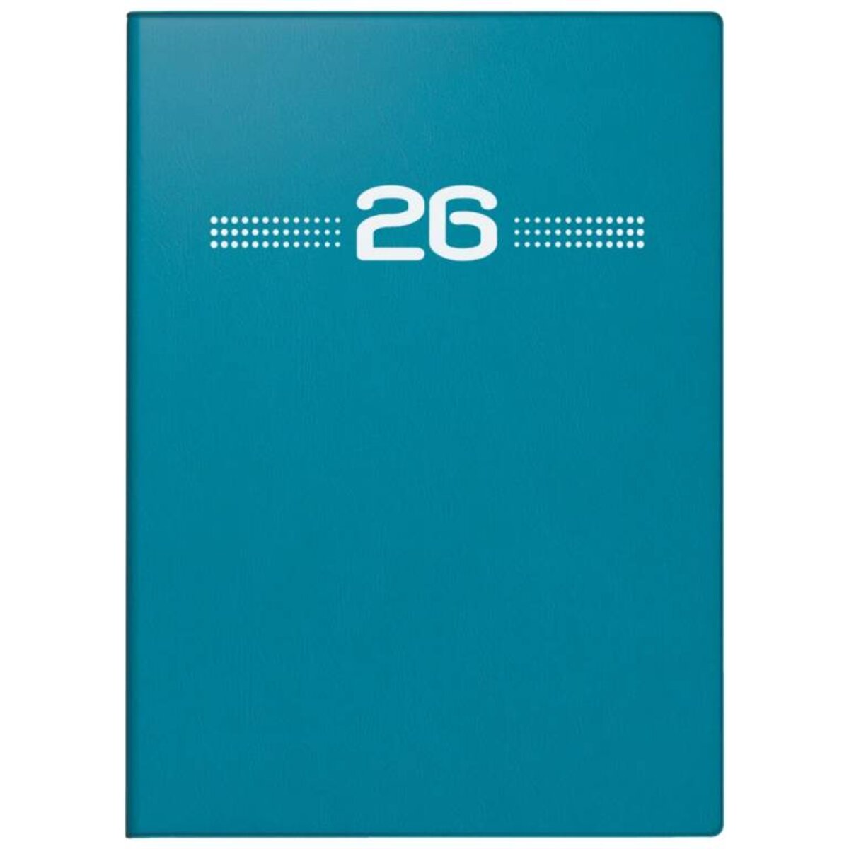 BRUNNEN Taschenkalender Jahr 2026 A6 Kunststoff petrol Mod. perfect Technik I