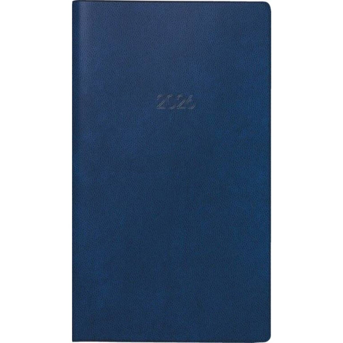 BRUNNEN Taschenkalender Jahr 2026 A6 dunkelblau Kunststoff Mod. 746