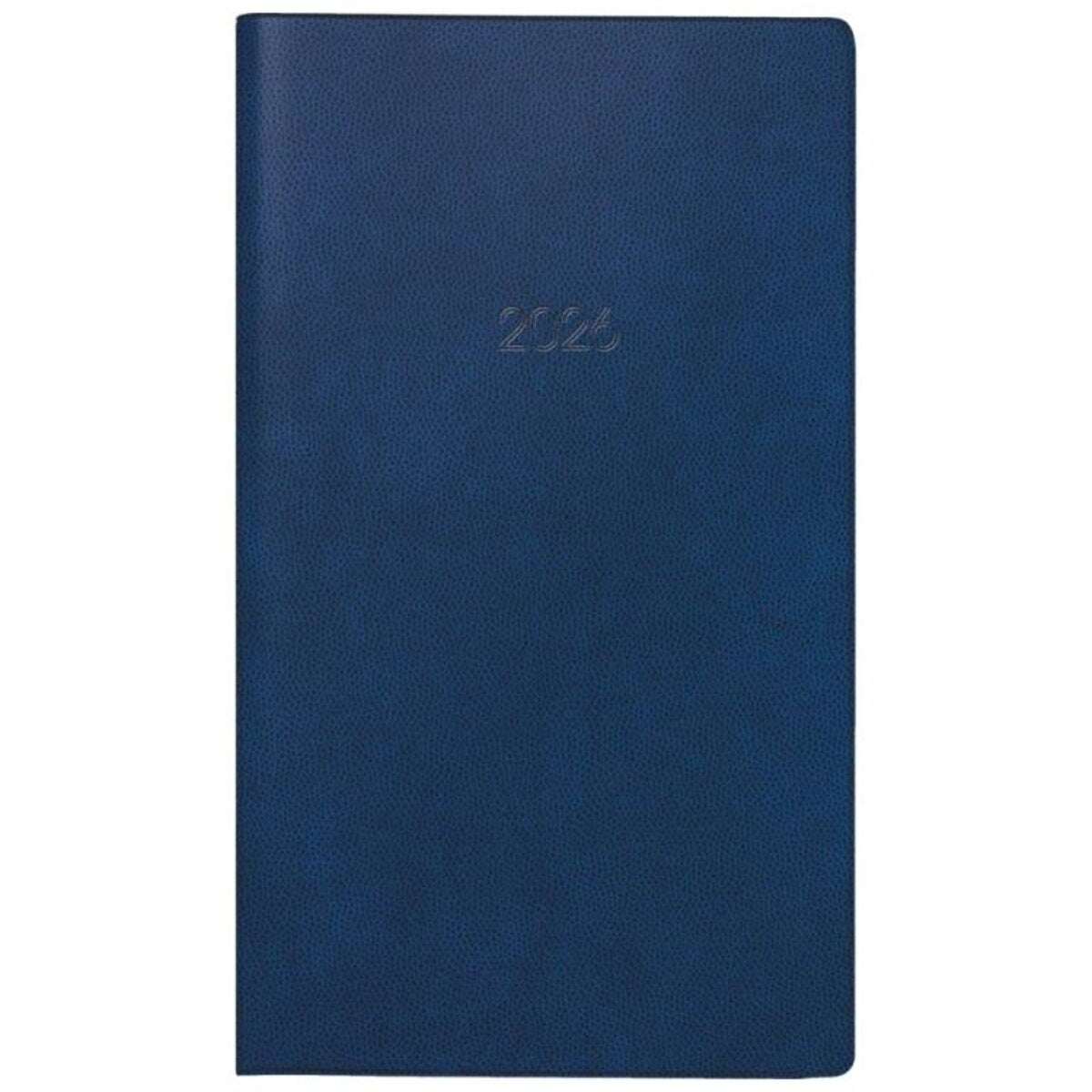 BRUNNEN Taschenkalender Jahr 2026 A6 Kunststoff blau Mod. 750