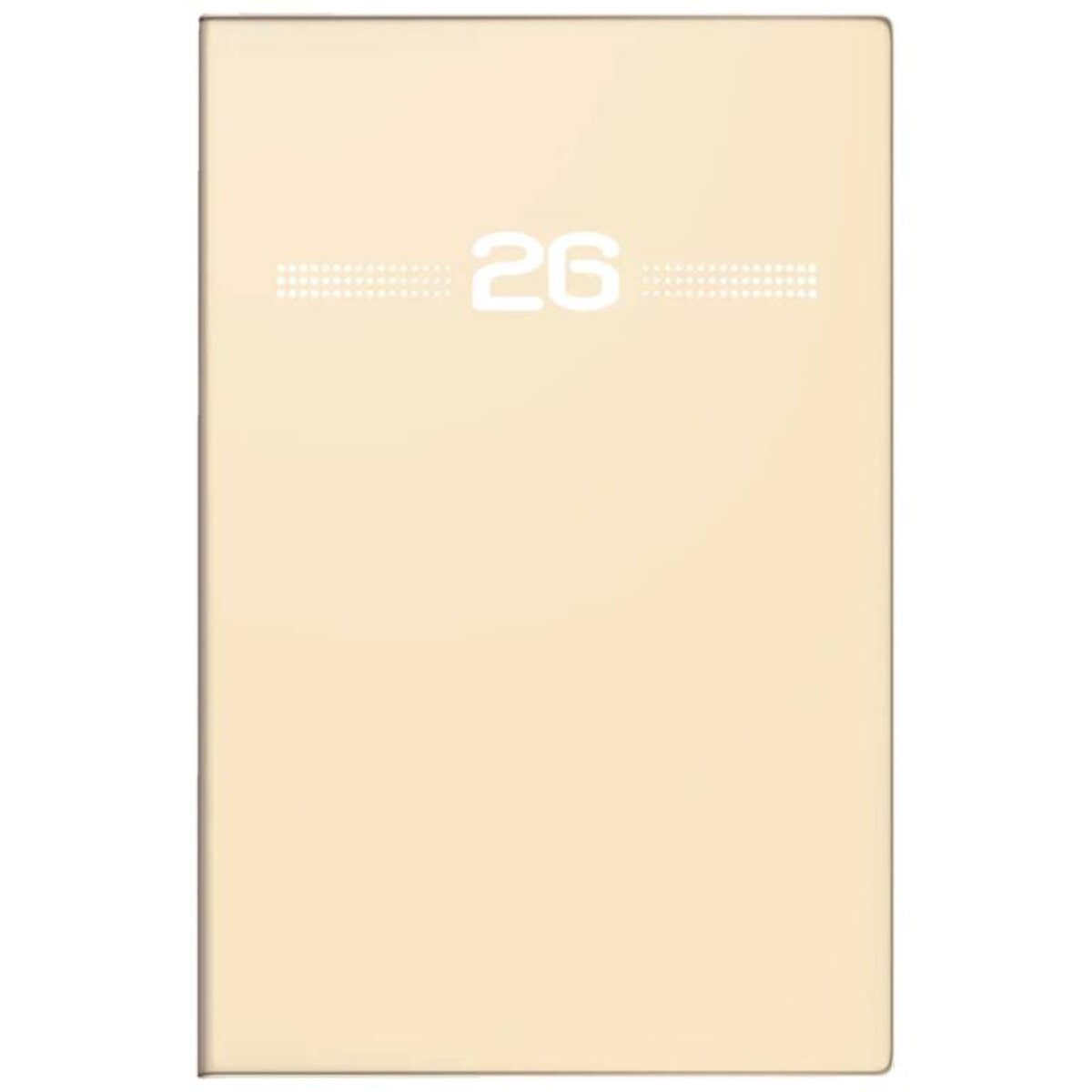 BRUNNEN Taschenkalender Jahr 2026 A7 Kunststoff sand Mod. partner Industrie I