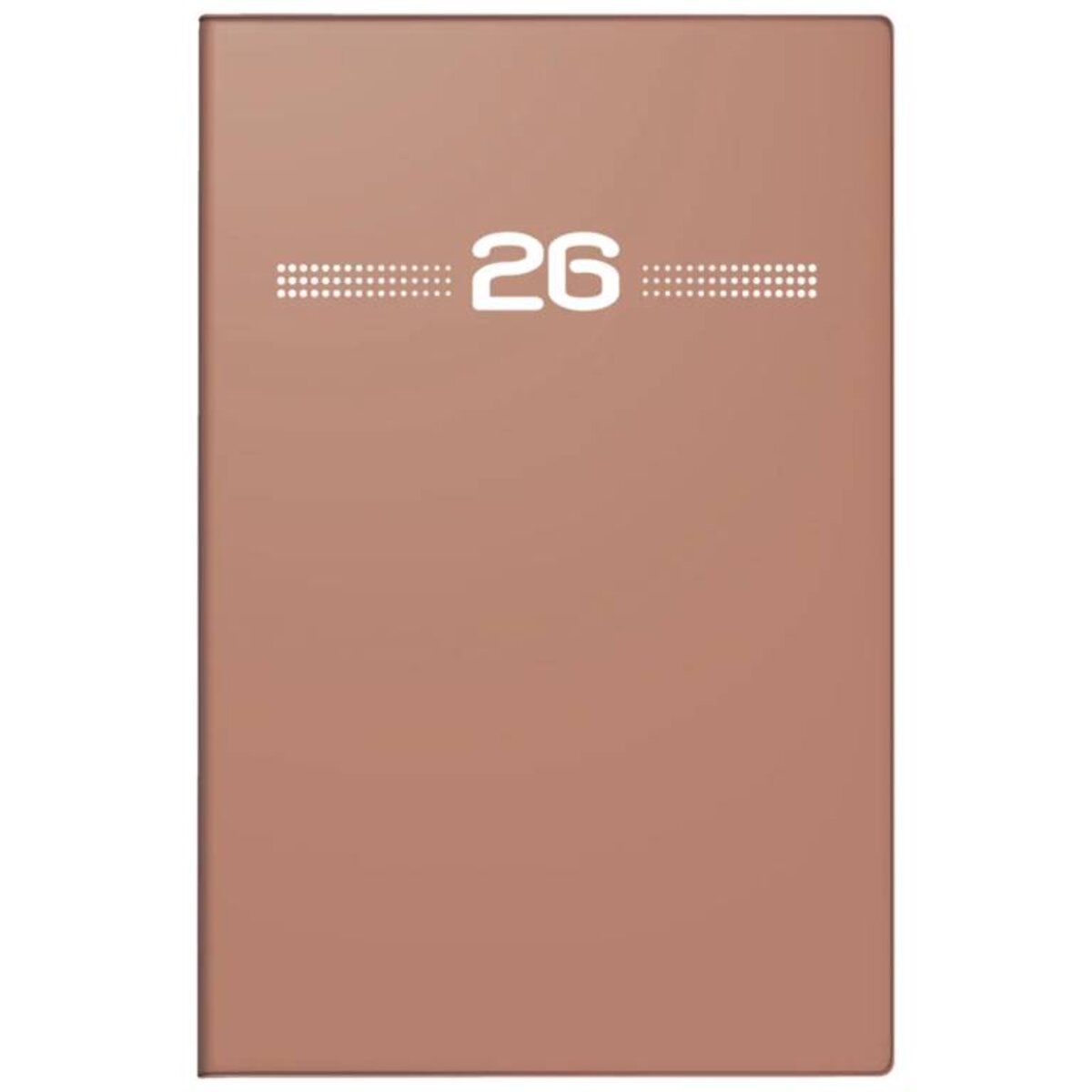 BRUNNEN Taschenkalender Jahr 2026 A7 caramel Mod. partner Industrie I
