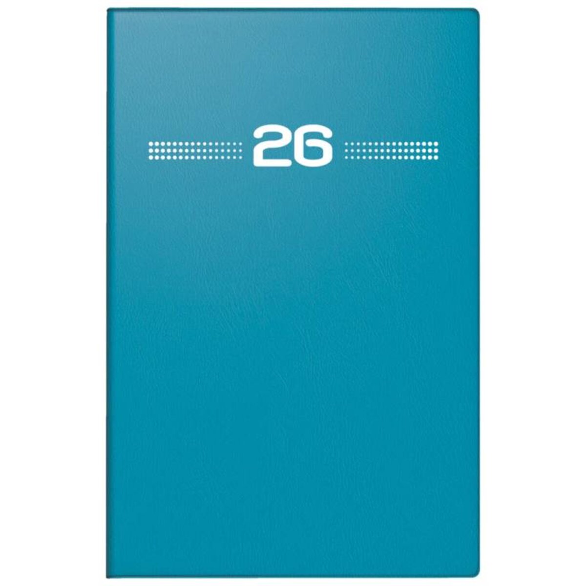 BRUNNEN Taschenkalender Jahr 2026 A7 Kunststoff petrol Mod. partner Industrie I