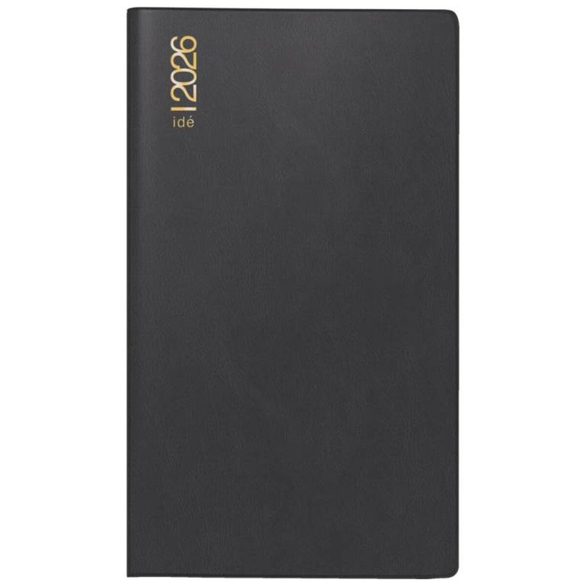 BRUNNEN Taschenkalender Mod. TM 12 Jahr 2026 A6 Kunststoff schwarz