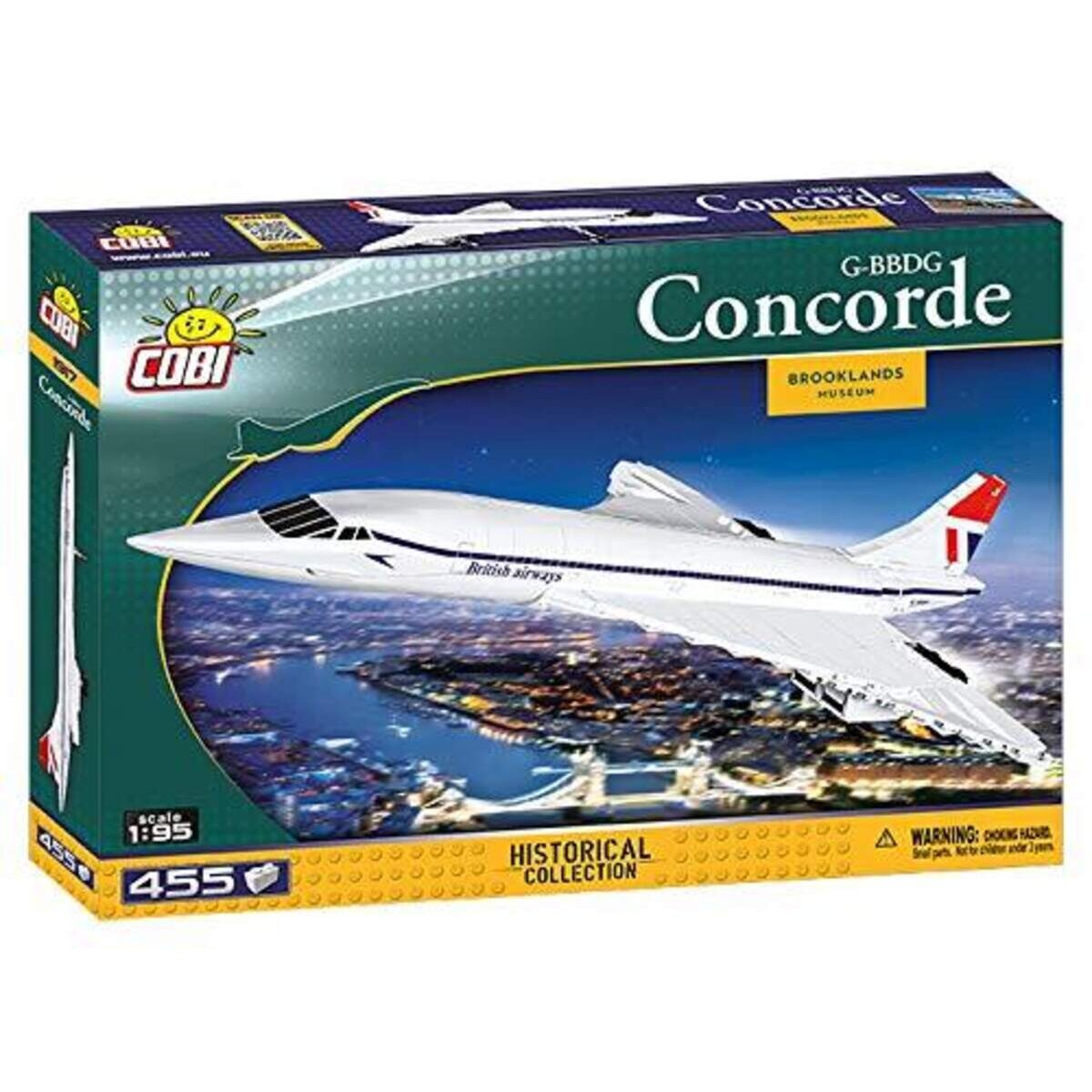 Cobi 1917 Historical Collection Concorde G-BBDG