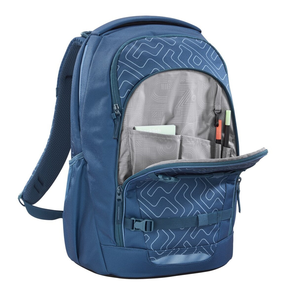 Coocazoo Rucksack EVERY Blue Maze blau 30 Liter