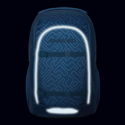 Coocazoo Rucksack EVERY Blue Maze blau 30 Liter