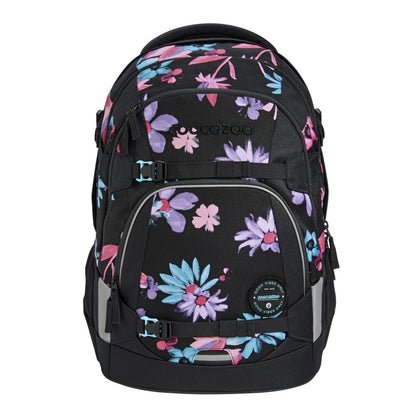 Coocazoo Rucksack MATE Floral Artnight schwarz 30 Liter