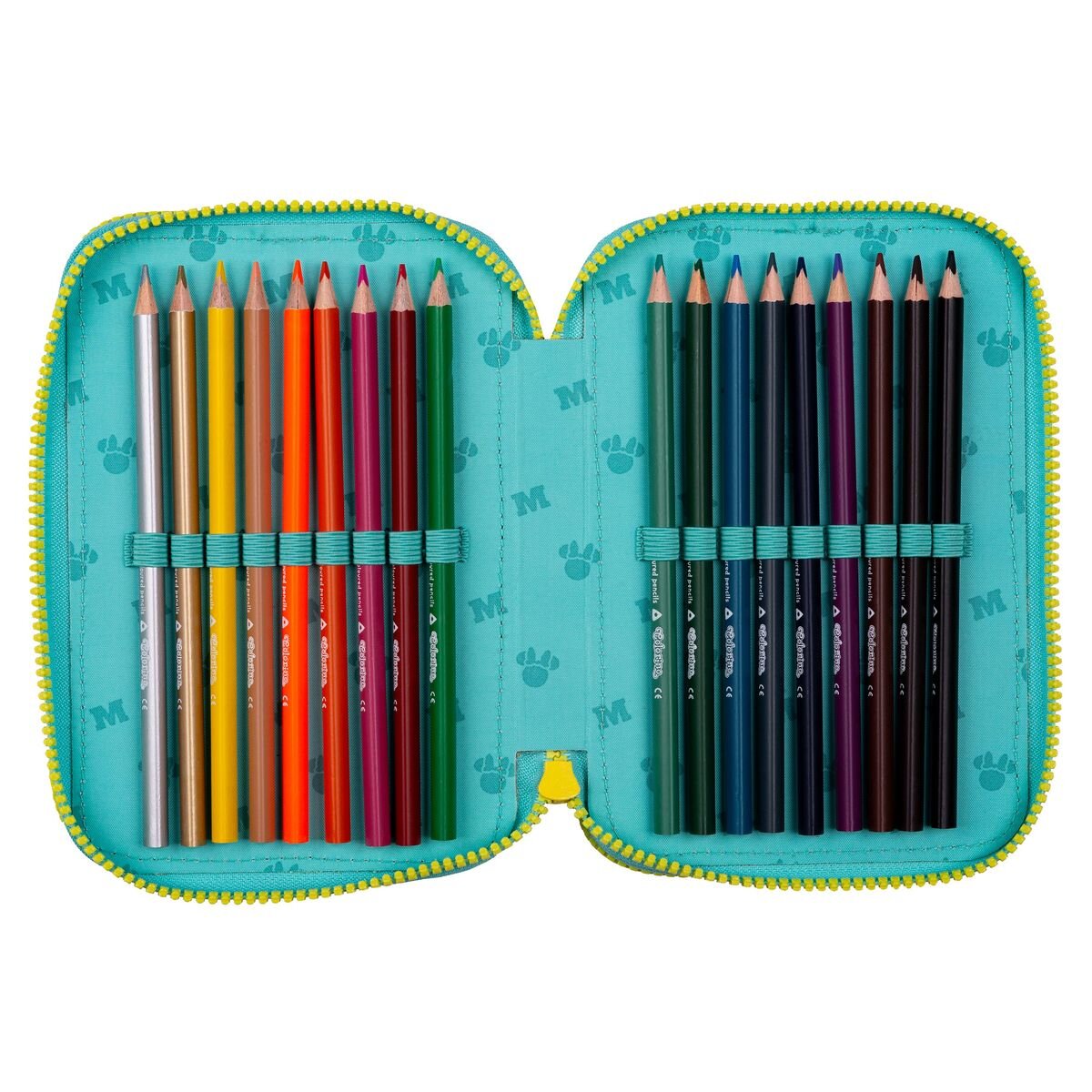 CoolPack Etui gefüllt, 3-Zip , DISNEY – MINNIE MOUSE -Kollektion 2024-
