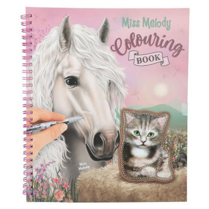 Depesche Miss Melody Malbuch mit Pailetten