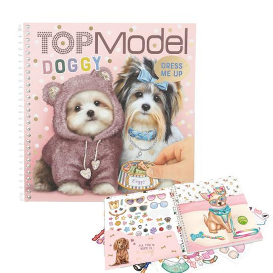 Depesche TOPModel Dress Me Up Stickerbuch DOGGY
