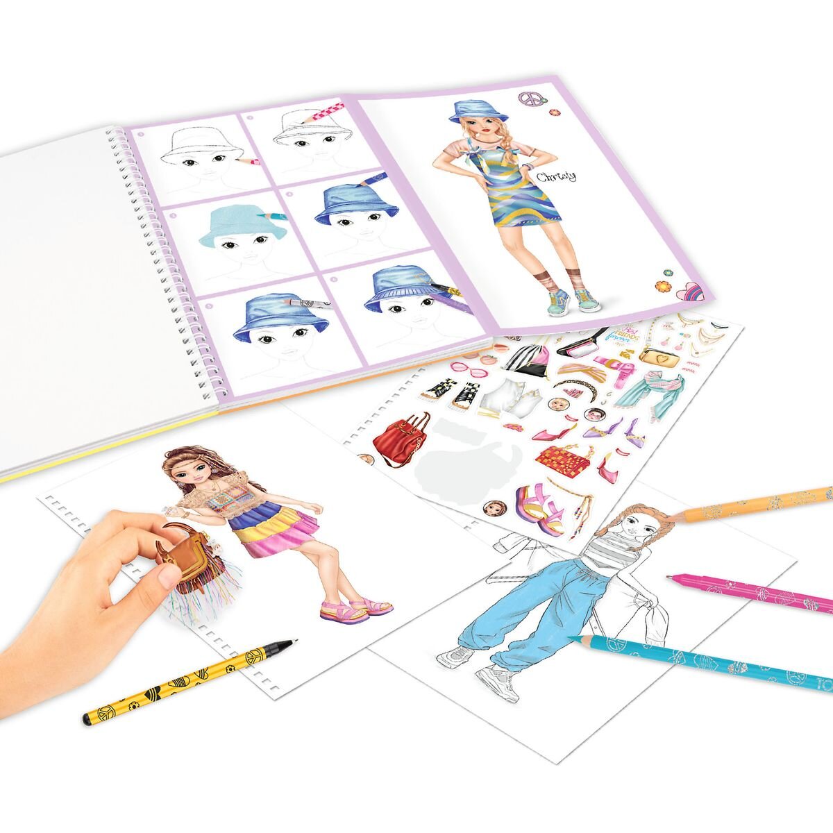 Depesche TOPModel Malbuch-Set
