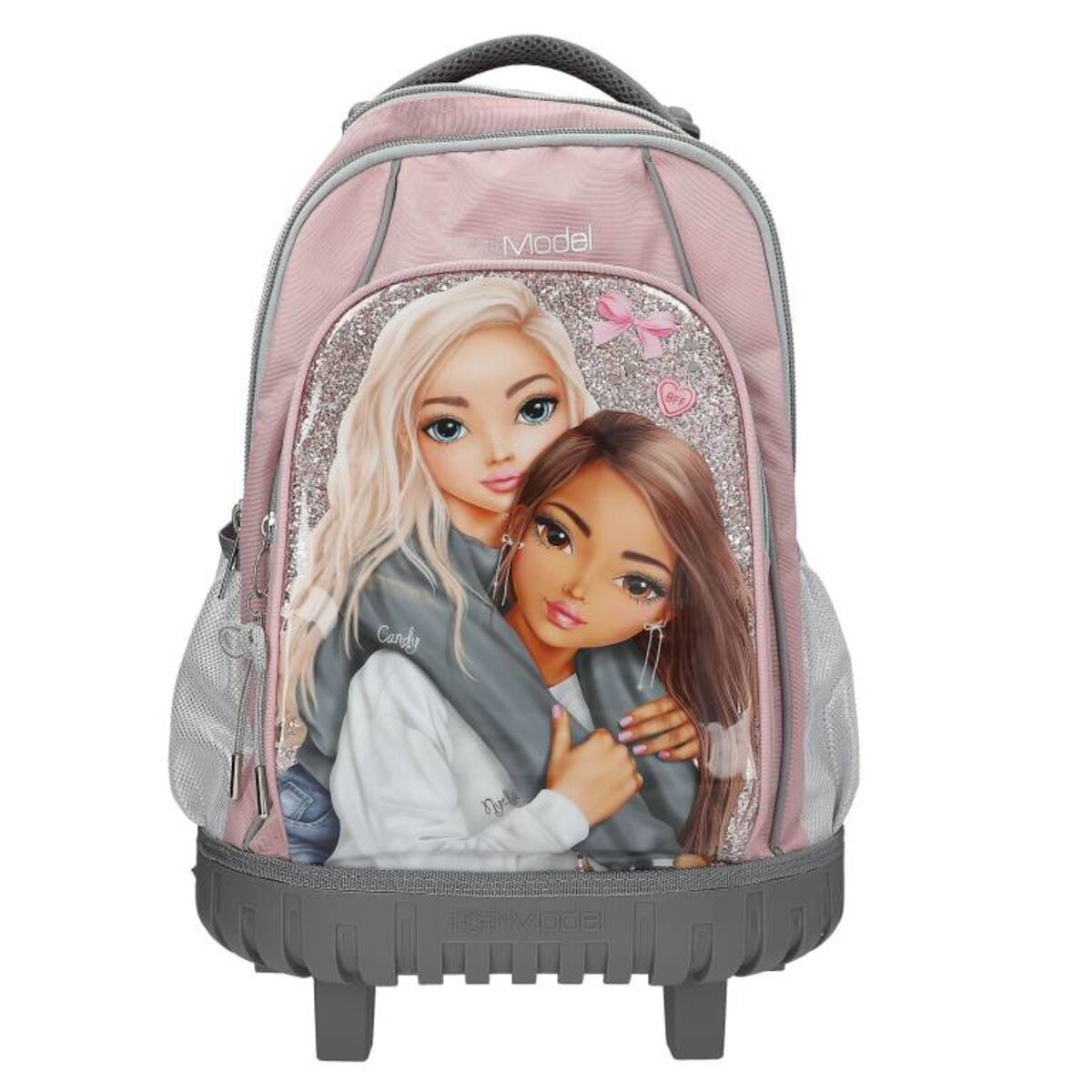 Depesche TOPModel Schulrucksack mit integriertem Trolley MY BFF 28 Liter