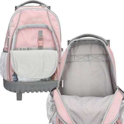 Depesche TOPModel Schulrucksack mit integriertem Trolley MY BFF 28 Liter