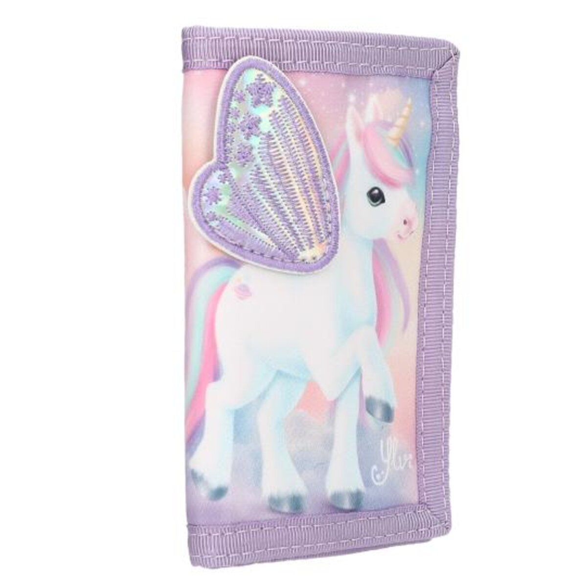 Depesche Ylvi & the Minimoomis Portemonnaie mit appliziertem Flügel