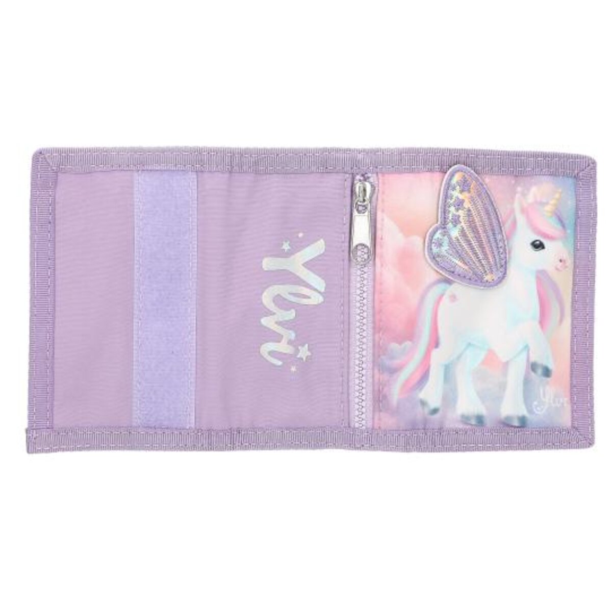 Depesche Ylvi & the Minimoomis Portemonnaie mit appliziertem Flügel