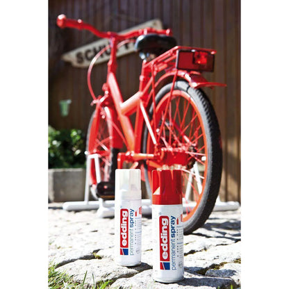 edding 5200 Permanent Spray Premium-Acryllack, seidenmatt, 200ml, enzianblau