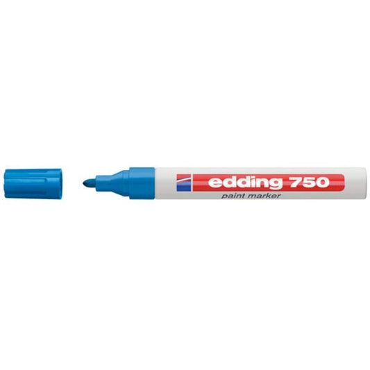 edding 750 Glanzlackmarker, 2-4mm, hellblau